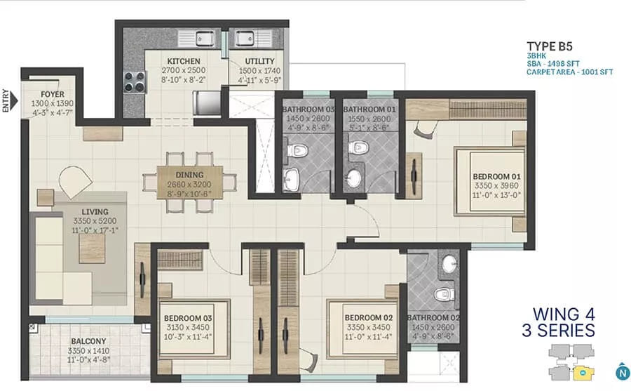 Sobha Town Park Manhattan Towers